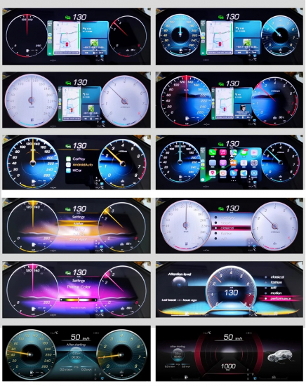 Preview: 12,3'' Digitaler Tacho für V-Klasse W447 NTG5 2014-2019